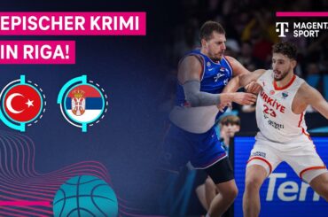 Türkei - Serbien, Highlights mit Live-Kommentar | FIBA EuroBasket 2025 | MAGENTA SPORT
