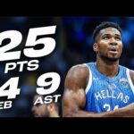 Giannis Antetokounmpo Nearly Drops TRIPLE-DOUBLE! | FIBA EuroBasket 2025 | September 4, 2025