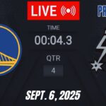 NBA LIVE! San Antonio Spurs vs Golden State Warriors September 6 2025 Warriors vs Spurs 2K Preseason