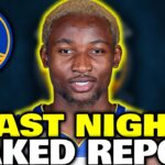 ⭐ SHOCKING REVELATION! CONFIRMED THIS EVENING! GOLDEN STATE WARRIORS NEWS