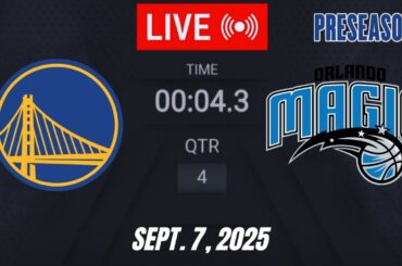 NBA LIVE! Golden State Warriors vs Orlando Magic | September 7, 2025 | Warriors vs Magic | 2K