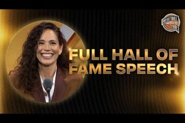 Sue Bird's Basketball Hall of Fame Enshrinement Speech
