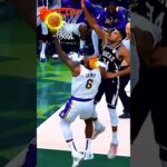 Giannis didn't back down Bron #shorts