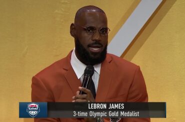 2008 US Men’s Team Basketball Hall of Fame Enshrinement Speech