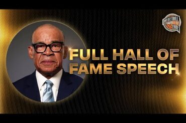 Danny Crawford's Basketball Hall of Fame Speech