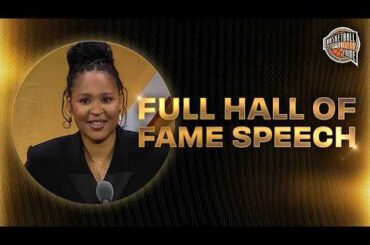 Maya Moore's Basketball Hall of Fame Enshrinement Speech