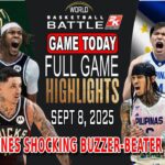 GILAS PILIPINAS vs MILWAUKEE GAME TODAY September 8, 2025 - Philipinas Shocking Buzzer-Beater!