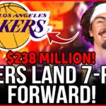 BLOCKBUSTER TRADE! LAKERS LAND 7-FOOT FORWARD FOR $238 MILLION AND SHOCK THE NBA! LAKERS NEWS!
