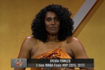 Sylvia Fowles' Basketball Hall of Fame Enshrinement Speech