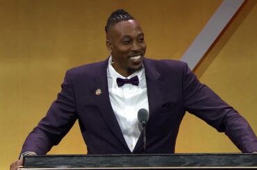 Dwight Howard's Basketball Hall of Fame Enshrinement Speech