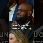 Funny moments from the 2025 Hall of Fame Induction Ceremony