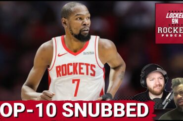 Rockets Superstar Kevin Durant SNUBBED In NBA Top-10 Ranking | Can KD SILENCE The Critics?