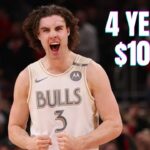 Josh Giddey SIGNS 4 Year $100M Deal with the Bulls