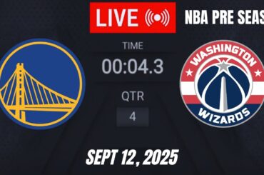 NBA LIVE! Golden State Warriors vs Washington Wizards September 12, 2025 Warriors vs Wizards LIVE 2K