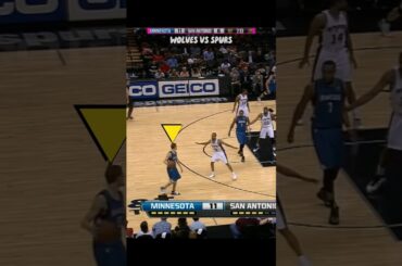 Is This the Strangest Alley-Oop and the One? 🧐 Wolves vs Spurs #nba #shorts