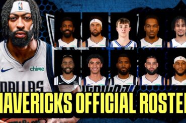 Dallas Mavericks OFFICIAL ROSTER! Sobrang lakas! 11 players ang magaling!