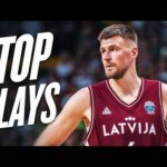 Kristaps Porzingis' BEST PLAYS of FIBA EuroBasket 2025