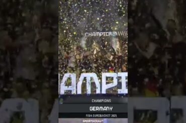 Deutschland ist Basketball-Europameister 😍🏀 | Sportschau