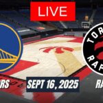 NBA LIVE! Golden State Warriors vs Toronto Raptors | September 16, 2025 | Warriors vs Raptors | 2K