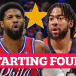 Who should start for the Sixers at power forward?