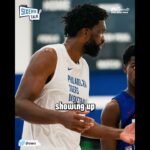 Joel Slim-biid? What to make of the latest photos of Joel Embiid working out with the Sixers