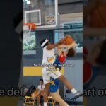 Michai White went crazy on this block 😳 #basketball #block #hoops