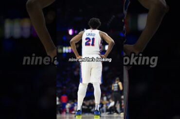 IT'S ALMOST OVER for Joel Embiid 😔#joelembiid #76ers #nba