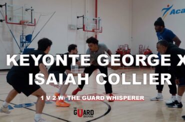 Utah Jazz Guards Isaiah Collier x Keyonte George | Offseason Grind with NBA Trainer Olin Simplis