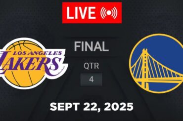 NBA LIVE! Los Angeles Lakers vs Golden State Warriors September 22, 2025 | 2025 NBA Season Live 2K