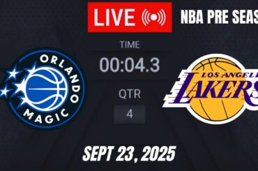 NBA LIVE! Los Angeles Lakers vs Orlando Magic | September 23, 2025 Lakers vs Magic Live NBA 2K26