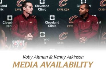 Koby Altman & Kenny Atkinson Preseason Media Availability