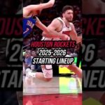 Rockets New Starting Lineup Looks Dangerous 🔥