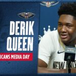 Derik Queen Interview from 2025 Pelicans Media Day | New Orleans Pelicans