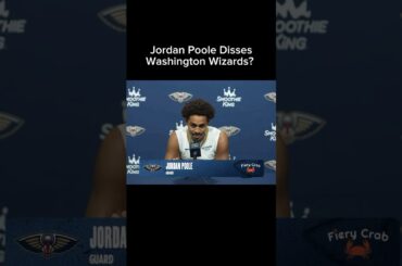 Jordan Poole Disses Washington Wizards!? #washingtonwizards #dc #nba