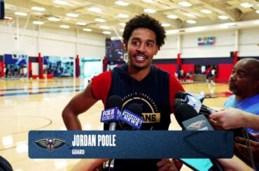 Jordan Poole on joining New Orleans | Pelicans Training Camp 2025
