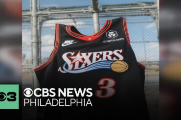 Sixers announce new throwback black jerseys like they wore in 2001 NBA Finals run