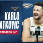 Karlo Matković Interview from 2025 Pelicans Media Day | New Orleans Pelicans