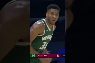 Jarrett Allen Can't Stop GIANNIS | Bucks vs Cavs (2021)