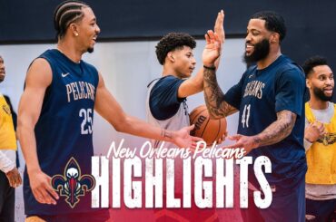 Pelicans Training Camp 2025 Highlights Day 2