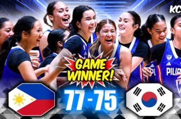 WILD Last Quarter! Gilas U16 vs Korea, FIBA U16 Women's Asia Cup