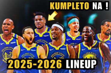 SOLID NA ! GOLDEN STATE WARRIORS 2025-2026 OFFICIAL LINEUP !