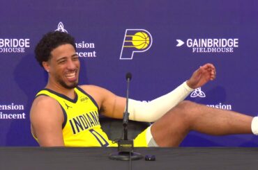 Tyrese Haliburton Talks Perspective Despite Injury, Pacers Culture & More at Pacers 2025 Media Day!