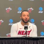 Norman Powell speaks at 2025 Miami Heat Media Day