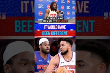 Isaiah Stewart Gets HONEST About Playoff Series Against Knicks! 👀