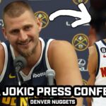Nikola Jokic JOKES About Westbrook Leaving, Bruce Brown, Contract Plan, & More | Nuggets Media Day