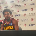 Atlanta Hawks’ Jacob Toppin Media Availability