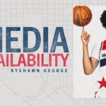 Kyshawn George Media Availability | 2025 Washington Wizards Media Day