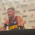Atlanta Hawks’ Kristaps Porzingis Media Availability