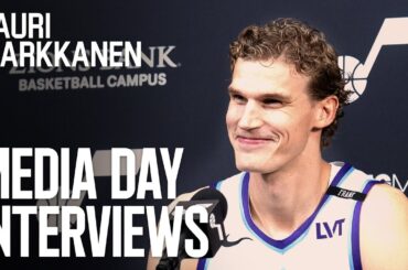 LAURI MARKKANEN 2025/26 Media Day Availability 🎙️ | UTAH JAZZ