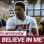 Dru Smith Says Miami Heat BELIEVE In Him | Lessons From Thunder Defense | Miami Heat Media Day 2025